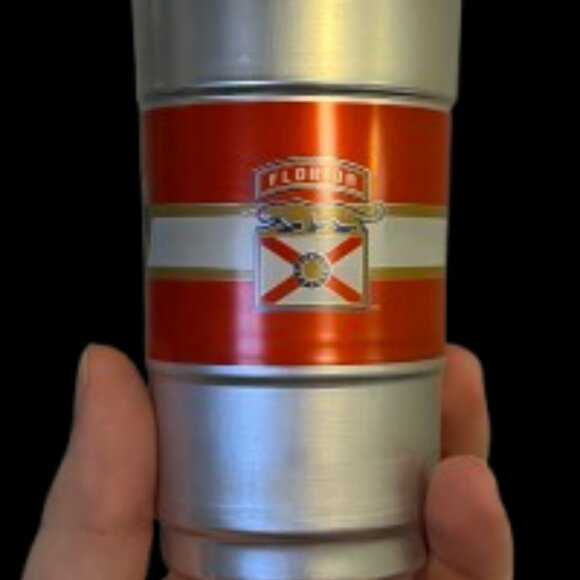 Florida Panthers Exclusive Collectible Aluminum Cups 🏒🐾 (Set of 2) - Picture 3 of 9